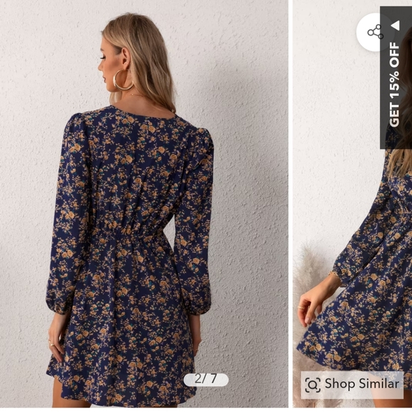 Cupshe Allison Dress - Picture 3 of 4